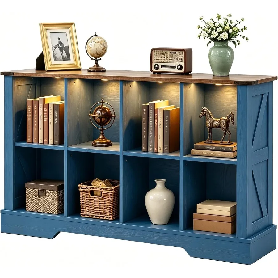 Storage & Organization - 8-delige opbergset, boekenkast met twee niveaus