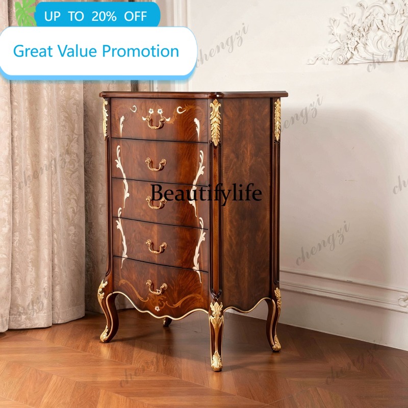 Lighting - M178 Europese klassieke massief houten bloemenkast