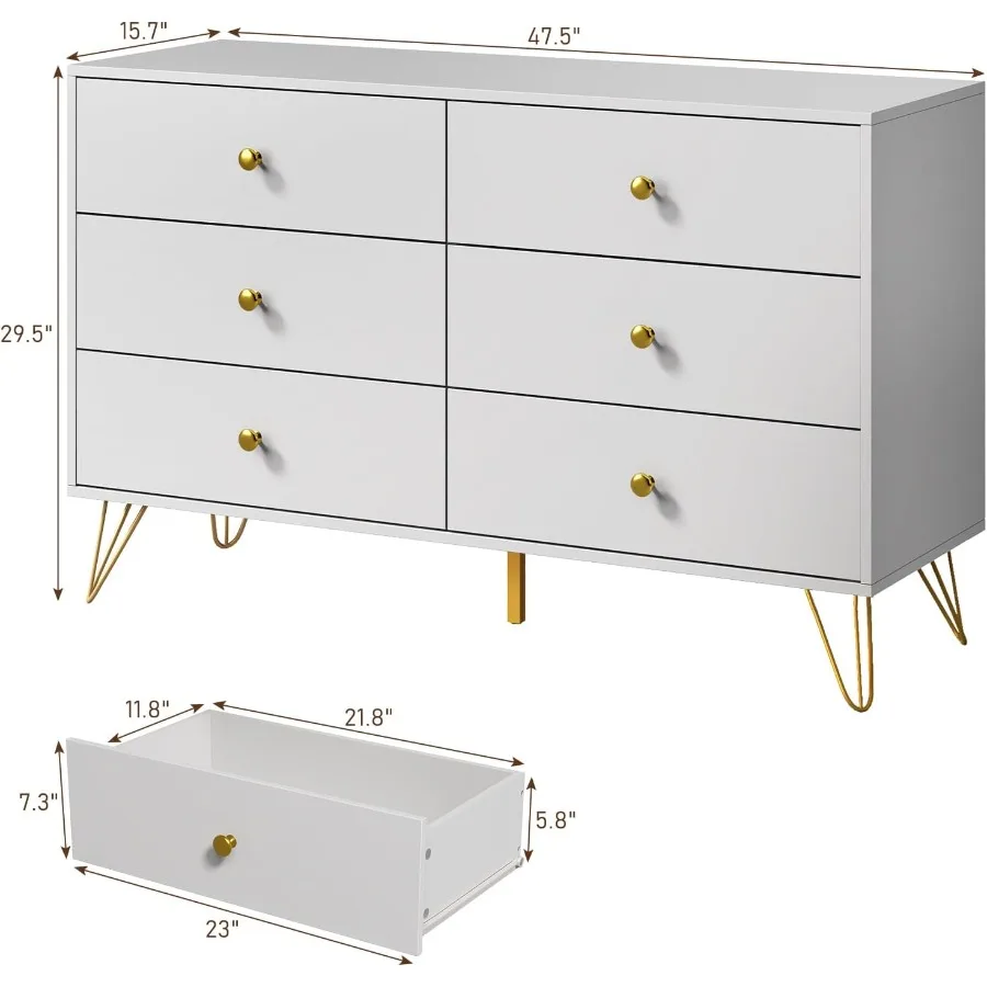 Slaapkamer: witte dressoirkast - Storage & Organization recensie en prijs