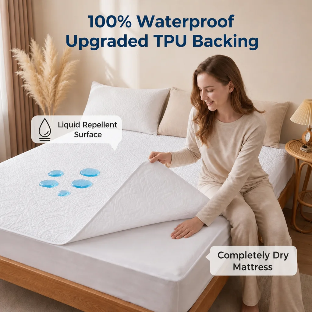 1 stuk, veelkleurige, elastisc - Waterproof Mattress Protector Breathable recensie en prijs