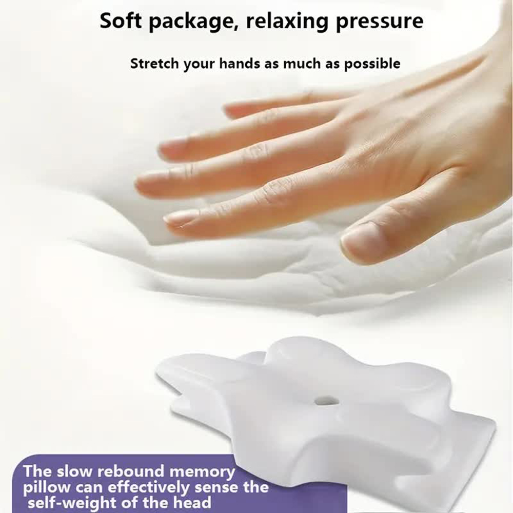 Traagschuimkussens Vlindervorm - Memory Foam Orthopedic Pillow Neck Pain recensie en prijs